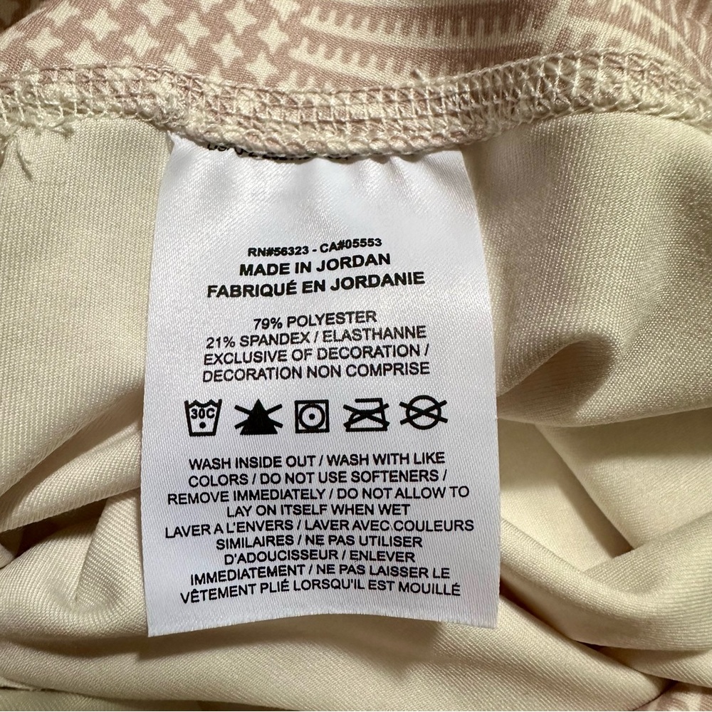 Nike - One Luxe Mid-Rise 7/8 Printed Campus Tight - Picture 14 of 15